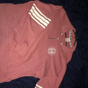 Pink Quarterzip Pullover